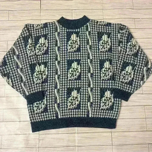 Vintage Cottagecore Knit Sweater - Picture 1 of 4